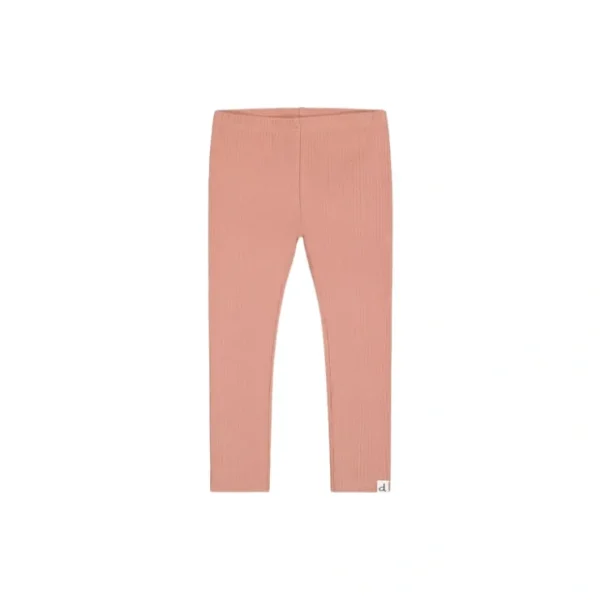 Rib Leggings Cinnamon Pink - CaringForTots - Professional Baby and Children's Products | Caring for Growth, Caring for Every Moment* Leggings