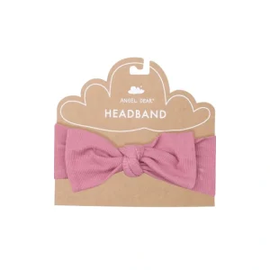 Ribbed Wild Rose Headband - CaringForTots - Professional Baby and Children's Products | Caring for Growth, Caring for Every Moment* Bows & Headbands