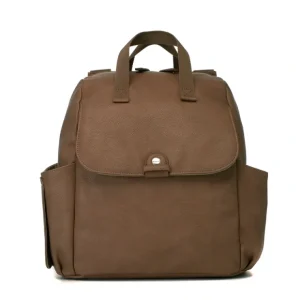 Robyn Vegan Leather Convertible Backpack Tan - CaringForTots - Professional Baby and Children's Products | Caring for Growth, Caring for Every Moment* Diaper Bags