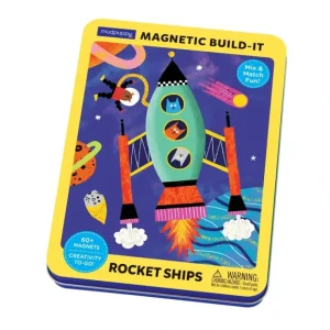 Rocket Ships Magnetic Build-it - CaringForTots - Professional Baby and Children's Products | Caring for Growth, Caring for Every Moment* Toys