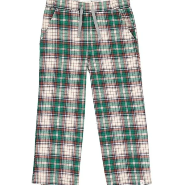Clothing | Rockford Lounge Pants - Green, Brown, Navy Plaid - CaringForTots - Professional Baby and Children's Products | Caring for Growth, Caring for Every Moment