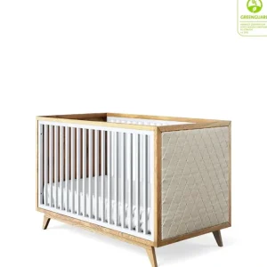 Romina Uptown Classic Crib with Tufted Panels - CaringForTots - Professional Baby and Children's Products | Caring for Growth, Caring for Every Moment* Cribs