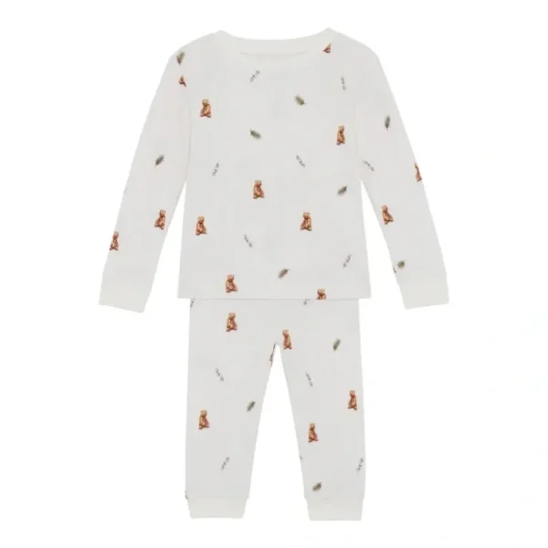 Rosa & Blue Pyjamas - Brown Bear - CaringForTots - Professional Baby and Children's Products | Caring for Growth, Caring for Every Moment* Pyjamas