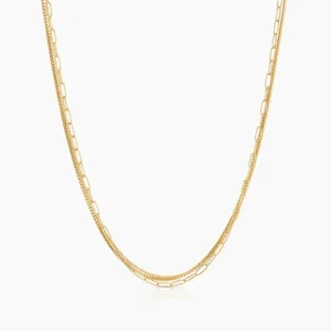 Rosalie Triple Strand Necklace - CaringForTots - Professional Baby and Children's Products | Caring for Growth, Caring for Every Moment* Necklaces