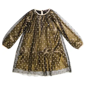 Rosaline-fw23 Black - CaringForTots - Professional Baby and Children's Products | Caring for Growth, Caring for Every Moment* Dresses
