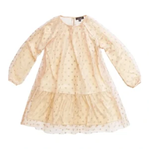 Rosaline-fw23 Gold - CaringForTots - Professional Baby and Children's Products | Caring for Growth, Caring for Every Moment* Dresses