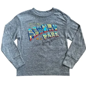 Clothing | Rowdy Sprout Asbury Park Tri-Blend Long-Sleeve Tee - CaringForTots - Professional Baby and Children's Products | Caring for Growth, Caring for Every Moment