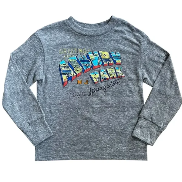 Clothing | Rowdy Sprout Asbury Park Tri-Blend Long-Sleeve Tee - CaringForTots - Professional Baby and Children's Products | Caring for Growth, Caring for Every Moment