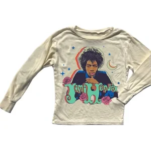 Clothing | Rowdy Sprout Jimi Hendrix Long-Sleeve Tee - CaringForTots - Professional Baby and Children's Products | Caring for Growth, Caring for Every Moment