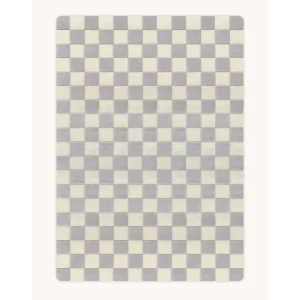 Rug Checkerboard Lilac / White 5.6 X 7.9 Ft - CaringForTots - Professional Baby and Children's Products | Caring for Growth, Caring for Every Moment* Rugs