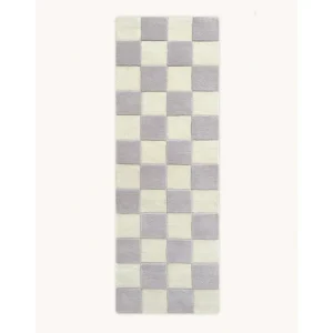 Rug Checkerboard Lilac 1.8 X 5.2 Ft - CaringForTots - Professional Baby and Children's Products | Caring for Growth, Caring for Every Moment* Rugs