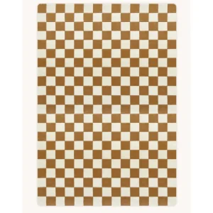 Rug Checkerboard Terra Brown 6.6 X 9.8 Ft - CaringForTots - Professional Baby and Children's Products | Caring for Growth, Caring for Every Moment* Rugs