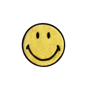 Rug For Wall Smiley Yellow 11.8 Inch Diameter - CaringForTots - Professional Baby and Children's Products | Caring for Growth, Caring for Every Moment* Rugs