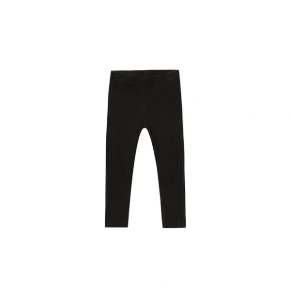 Clothing | Rylee + Cru Black Ribbed Legging - CaringForTots - Professional Baby and Children's Products | Caring for Growth, Caring for Every Moment