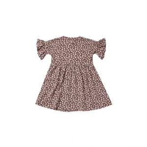 Rylee + Cru Plum Ditsy Jersey Babydoll Dress - CaringForTots - Professional Baby and Children's Products | Caring for Growth, Caring for Every Moment* Girls