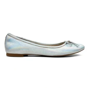 Sadie Ballet Flat In Iridescent Leather - CaringForTots - Professional Baby and Children's Products | Caring for Growth, Caring for Every Moment* Flats