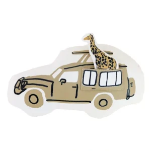 Safari Van Pillow - CaringForTots - Professional Baby and Children's Products | Caring for Growth, Caring for Every Moment* Decorative Pillows