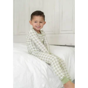 Sage Gingham Dream Set - CaringForTots - Professional Baby and Children's Products | Caring for Growth, Caring for Every Moment* The Dream Set
