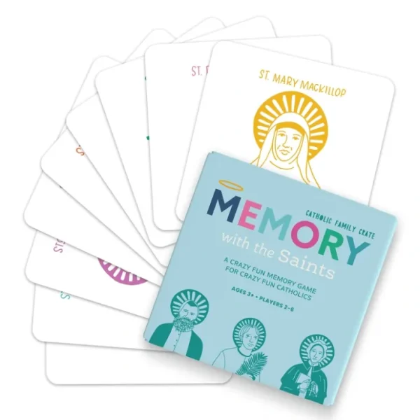 Saints Memory Game + Flashcards - CaringForTots - Professional Baby and Children's Products | Caring for Growth, Caring for Every Moment* Games
