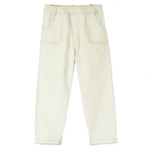 Sakura Warm White Woven Pant - CaringForTots - Professional Baby and Children's Products | Caring for Growth, Caring for Every Moment* Boys