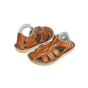 Salt-Water Sun-San Kid's Sandals - Shark - Tan - CaringForTots - Professional Baby and Children's Products | Caring for Growth, Caring for Every Moment* Sandals