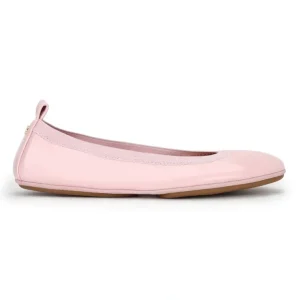 Samara Foldable Ballet Flat In Blush Patent Leather - CaringForTots - Professional Baby and Children's Products | Caring for Growth, Caring for Every Moment* Flats