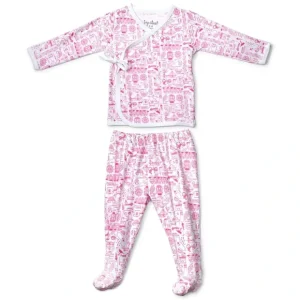 San Francisco Layette Set - Peony Pink - San Francisco - Peony Pink - CaringForTots - Professional Baby and Children's Products | Caring for Growth, Caring for Every Moment* Mini Makeup Bag