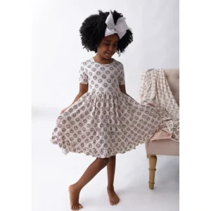 Sandy Smiles Checkers Dream Ruffle Dress - CaringForTots - Professional Baby and Children's Products | Caring for Growth, Caring for Every Moment* Dresses - Short Sleeve