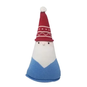 Santa Cone Pillow, 15", Blue - CaringForTots - Professional Baby and Children's Products | Caring for Growth, Caring for Every Moment* Decorative Pillows