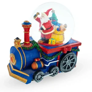 Santa's Train Of Gifts: Musical Water Snow Globe With Delivery Delight - CaringForTots - Professional Baby and Children's Products | Caring for Growth, Caring for Every Moment* Play Vehicles