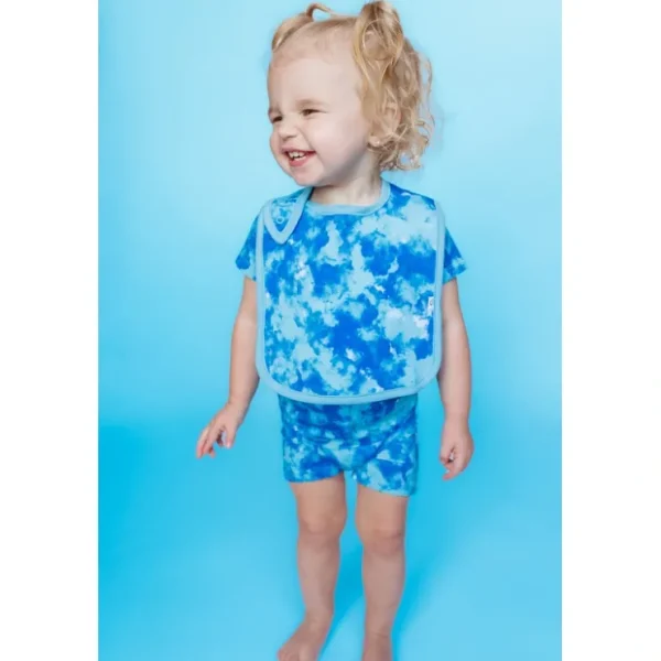 Sapphire Seas Dream Baby Bib - CaringForTots - Professional Baby and Children's Products | Caring for Growth, Caring for Every Moment* Bibs