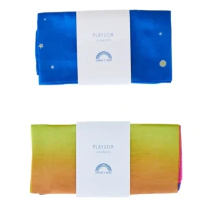 Sarah's Silks Rainbow + Starry Night Playsilk Set - CaringForTots - Professional Baby and Children's Products | Caring for Growth, Caring for Every Moment* Playsilk - Set