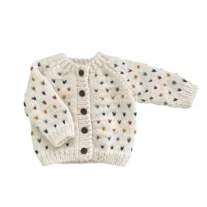 Sawyer Cardigan, Retro - CaringForTots - Professional Baby and Children's Products | Caring for Growth, Caring for Every Moment* Sweaters