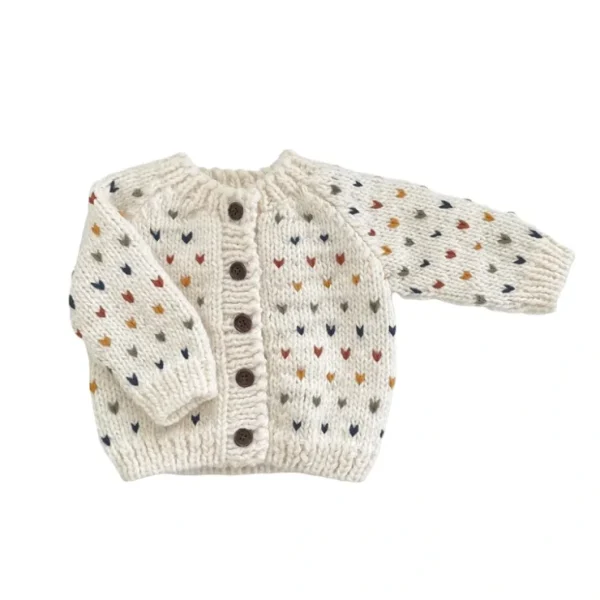 Sawyer Cardigan, Retro - CaringForTots - Professional Baby and Children's Products | Caring for Growth, Caring for Every Moment* Sweaters