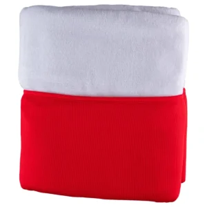 Scarlet Ribbed Plush Toddler Birdie Blanket - CaringForTots - Professional Baby and Children's Products | Caring for Growth, Caring for Every Moment* Baby Blankets