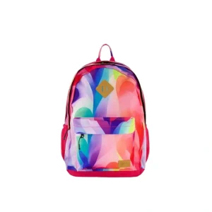 School Bag Printed Rainbow Heart - CaringForTots - Professional Baby and Children's Products | Caring for Growth, Caring for Every Moment* School Supplies