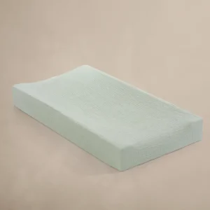 Sea Moss Sage Green Changing Pad Cover - CaringForTots - Professional Baby and Children's Products | Caring for Growth, Caring for Every Moment* Bedding