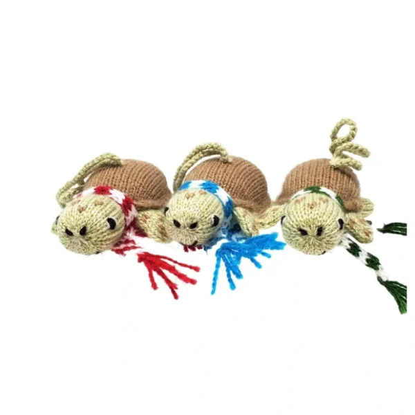 Sea Turtle Ornaments, Set Of 3 - CaringForTots - Professional Baby and Children's Products | Caring for Growth, Caring for Every Moment* Christmas Tree Ornaments