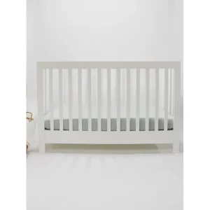 Seafoam Ribbed Crib Sheet - CaringForTots - Professional Baby and Children's Products | Caring for Growth, Caring for Every Moment* Crib Sheets