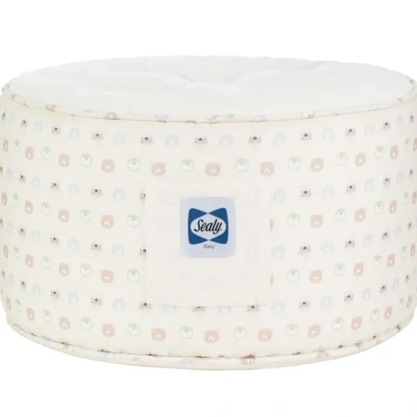 Sealy Pouf - Beige Animal Faces - CaringForTots - Professional Baby and Children's Products | Caring for Growth, Caring for Every Moment* Pouffes