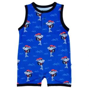 Sebastian Shortie Tank Romper - CaringForTots - Professional Baby and Children's Products | Caring for Growth, Caring for Every Moment* Rompers - Shortie