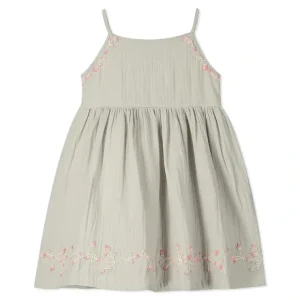 Sedona Hand Embroidered Woven Dress - CaringForTots - Professional Baby and Children's Products | Caring for Growth, Caring for Every Moment* Girls