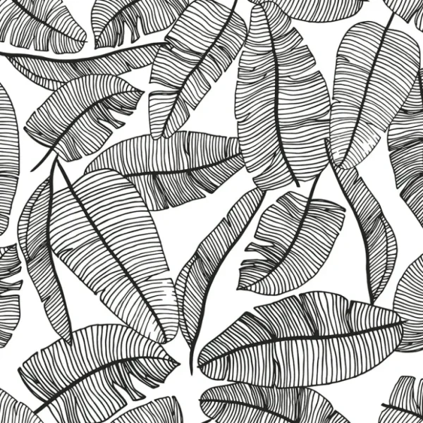Serengeti - Sample Wallpaper, Tropical Foliage Serengeti - CaringForTots - Professional Baby and Children's Products | Caring for Growth, Caring for Every Moment* All Products