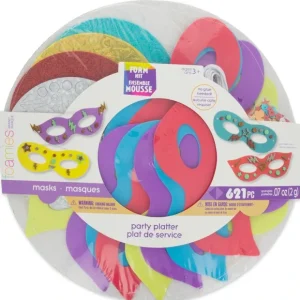 Set Of 16 Foam Masks Diy Craft Kit - CaringForTots - Professional Baby and Children's Products | Caring for Growth, Caring for Every Moment* Masks