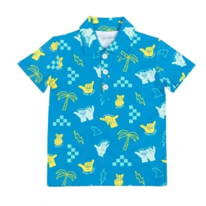 Shaka Code Bamboo Polo Shirt - CaringForTots - Professional Baby and Children's Products | Caring for Growth, Caring for Every Moment* Polo Shirts