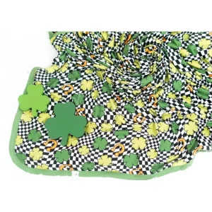 Shamrockin' Checks Dream Blanket - CaringForTots - Professional Baby and Children's Products | Caring for Growth, Caring for Every Moment* Baby Blankets