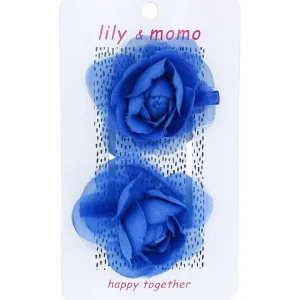 Sharon Rose Hair Clips - Blue - CaringForTots - Professional Baby and Children's Products | Caring for Growth, Caring for Every Moment* Happy Together Collection