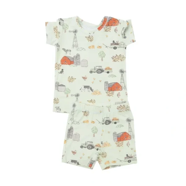 Short Lounge Wear Set - Hay Farmer - CaringForTots - Professional Baby and Children's Products | Caring for Growth, Caring for Every Moment* Pajamas - Short Set
