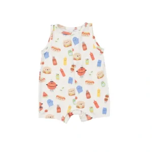 Shortie Romper - Bbq Buddies - CaringForTots - Professional Baby and Children's Products | Caring for Growth, Caring for Every Moment* Shorts