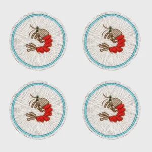 Shrimp Coasters - CaringForTots - Professional Baby and Children's Products | Caring for Growth, Caring for Every Moment* Coasters